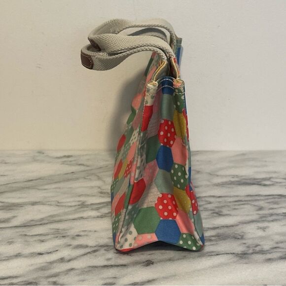 Cath Kidston London Colorful polka dots quilted design coated canvas Tote - Picture 3 of 14